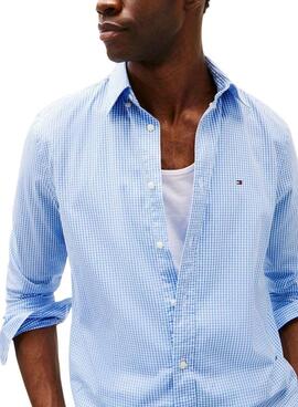 Hemd Tommy Hilfiger Gingham blau für Männer