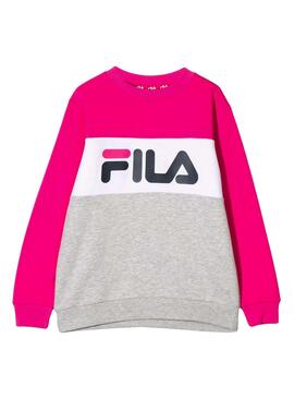 Sweatshirt Fila Classic Blocked Pink Mädchen