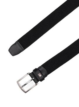 Elastischer Gürtel Tommy Hilfiger Denton Schwarz für Herren.