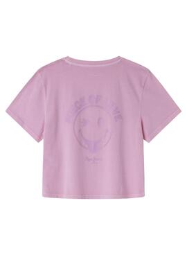 T-Shirt Pepe Jeans Colette in Rosa für Mädchen