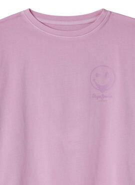 T-Shirt Pepe Jeans Colette in Rosa für Mädchen