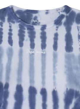 T-shirt Pepe Jeans Stef blau für Mädchen