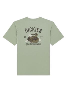 T-Shirt Dickies Snake grün für Herren