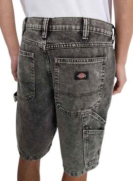 Bermuda Dickies Garyville Denim Grau für Herren