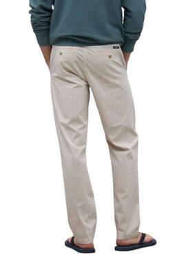 Hose Ecoalf Ethic beige für Herren