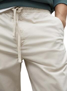 Hose Ecoalf Ethic beige für Herren