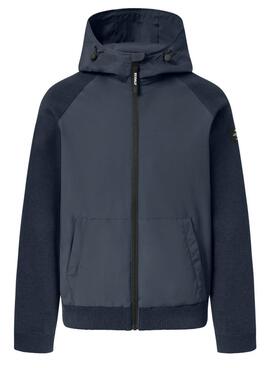 Jacke Ecoalf Potus Marine für Herren