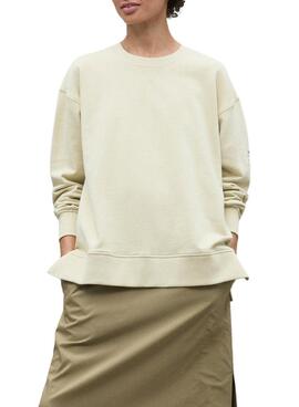 Ecoalf Storm Hoodie Beige für Damen