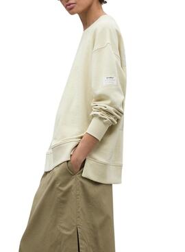 Ecoalf Storm Hoodie Beige für Damen