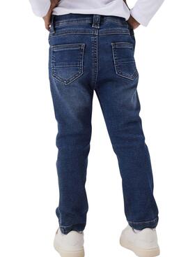 Jeans Name It Silas slim blau für Jungen.