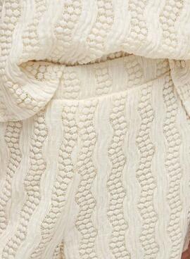 Hose Beige Vila Vilumena Beige für Damen.