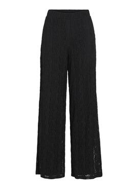 Hose  Vila Vilumena Schwarze für Frauen.