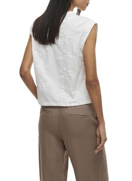 T-Shirt Vila Vinayla weiß für Frauen
