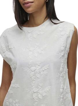 T-Shirt Vila Vinayla weiß für Frauen