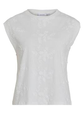 T-Shirt Vila Vinayla weiß für Frauen