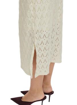 Kleid Vila Vimalina in beige für Frauen.