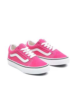  Sneakers Vans Old Skool Rosa für Mädchen