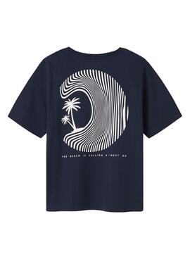 T-Shirt Name It Zoko Regular Marine für Jungen