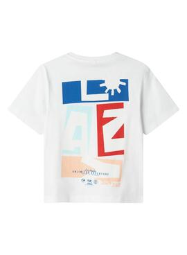 T-shirt Name It Femmin regular weiß für Kinder