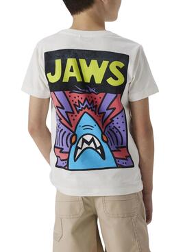 T-shirt Name It Makai Jaws regular beige Kind.