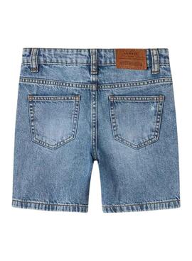 Bermuda Name It Silas Loose Denim für Jungen