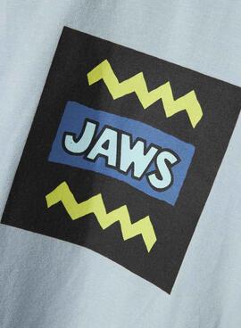 T-shirt Name It Makai Jaws blau für Jungen.