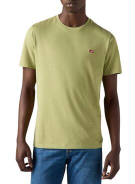 Levis Basic T-Shirt grün für Herren