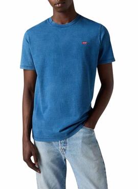 Levis Basic Blue T-shirt für Herren.