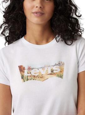 Levis Das perfekte Tee weißes T-Shirt für Damen