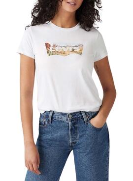 Levis Das perfekte Tee weißes T-Shirt für Damen