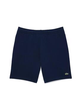 Kurze Lacoste Jogger in Marineblau für Herren.