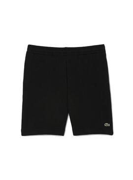Kurze schwarze Lacoste Jogginghose für Herren