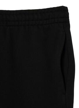 Kurze schwarze Lacoste Jogginghose für Herren