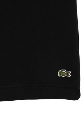 Kurze schwarze Lacoste Jogginghose für Herren
