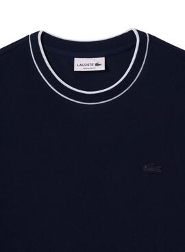 Lacoste Pique T-Shirt in Blau für Herren
