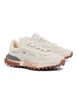 Turnschuhe Lacoste Elite in Beige für Frauen