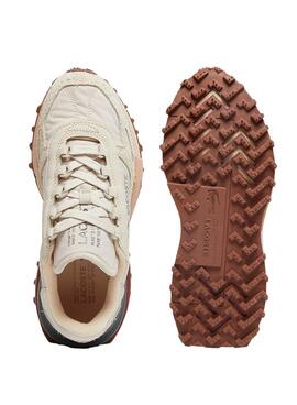 Turnschuhe Lacoste Elite in Beige für Frauen