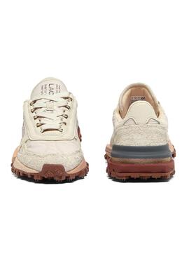 Turnschuhe Lacoste Elite in Beige für Frauen