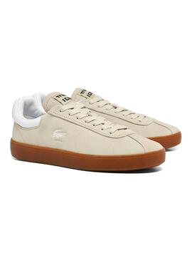  Sneakers Lacoste Baseshot beige für Männer.