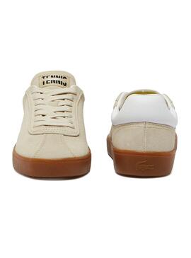  Sneakers Lacoste Baseshot beige für Männer.