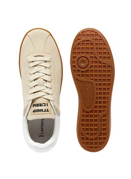  Sneakers Lacoste Baseshot beige für Männer.