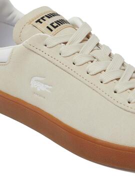  Sneakers Lacoste Baseshot beige für Männer.