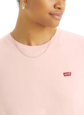 T-shirt Levis Perfect Tee   in Rosa für Frauen.