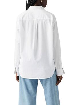 Hemd Levis Harlie weißes  für Frauen.