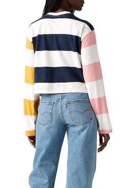 T-shirt Levis Rugby Mehrfarben  für Frauen.