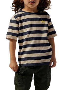 T-shirt Name It Fridy beige Streifen für Mädchen