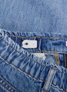 Kurze Kinderhosen Kogcomet Wide Long Jeans Mädchen