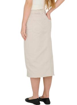 Rock Only Kids Kogelsa Midi Crochet beige Mädchen