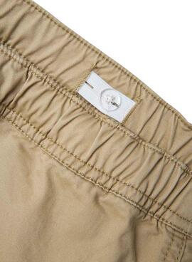 Bermuda Name It Ryan Jog beige Jogger für Mädchen.