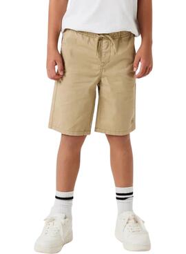 Bermuda Name It Ryan Jog beige Jogger für Mädchen.